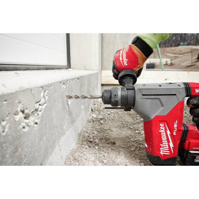 Milwaukee 1/2 pulg. x 12 pulg. Broca de carburo SDS-PLUS de 2 cortes - 48-20-8274