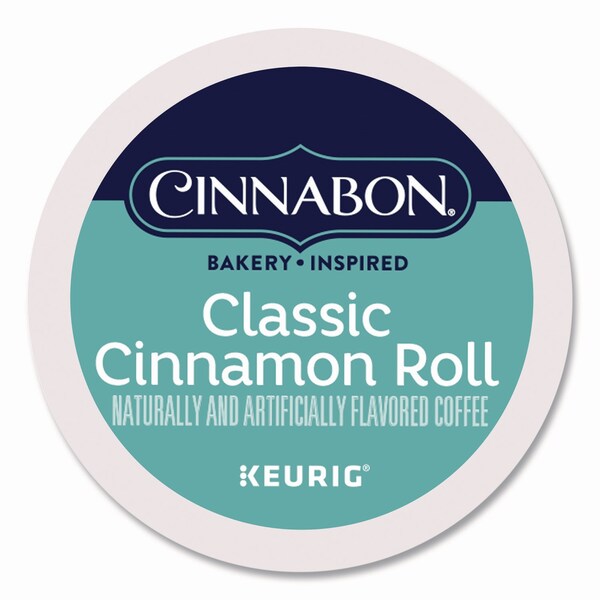 Cinnabon Classic Cinnamon Roll Coffee K-Cups, 0.33 oz, 48PK - 5000331016