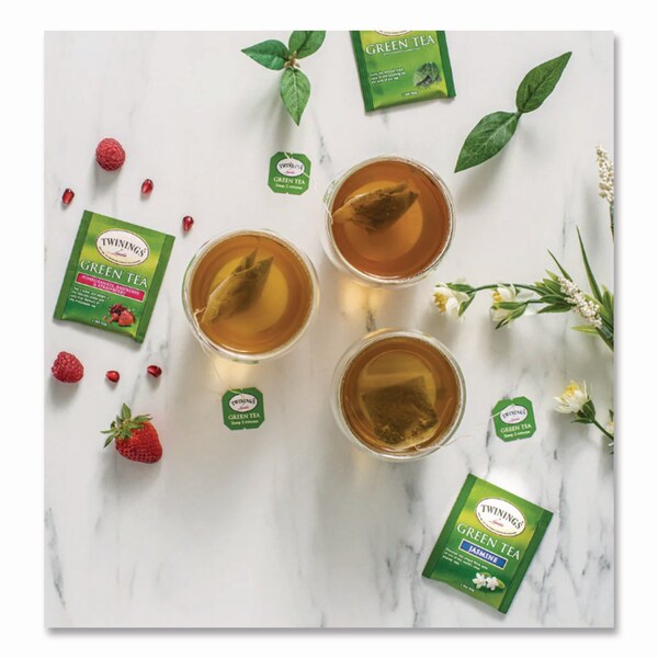 Twinings Tea Bags, Green, 3.53 oz, 50PK - TNA82224