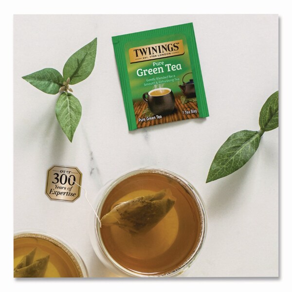 Twinings Tea Bags, Green, 3.53 oz, 50PK - TNA82224
