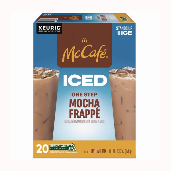 Mccafe Mocha Frappe Iced Coffee Keurig K-Cup Pods, 20PK - 5000372394