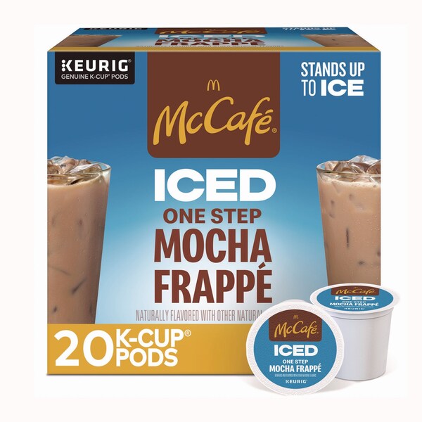 Mccafe Mocha Frappe Iced Coffee Keurig K-Cup Pods, 20PK - 5000372394