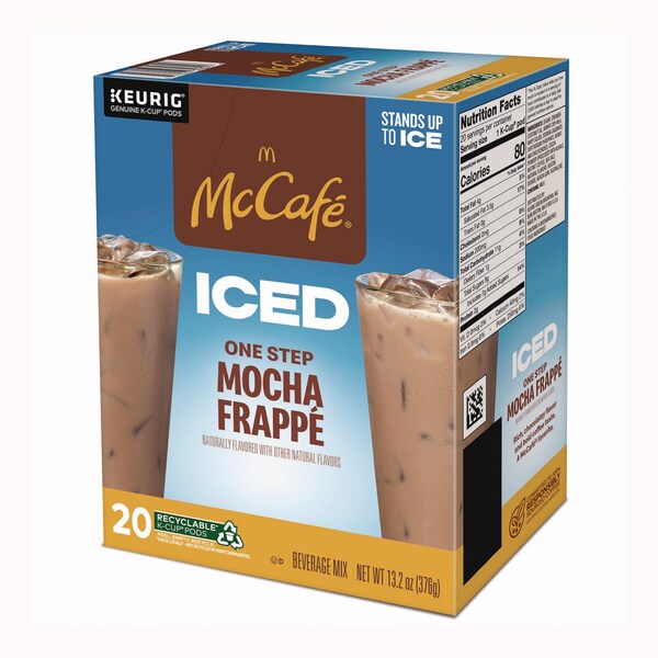 Mccafe Mocha Frappe Iced Coffee Keurig K-Cup Pods, 20PK - 5000372394