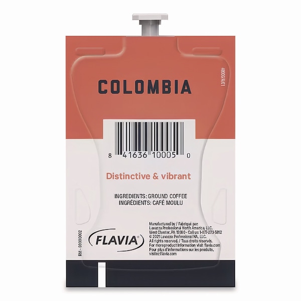 Alterra Coffee Freshpack Pods, Colombia, Medium Roast, 0.28 oz, 100PK - MDRA180