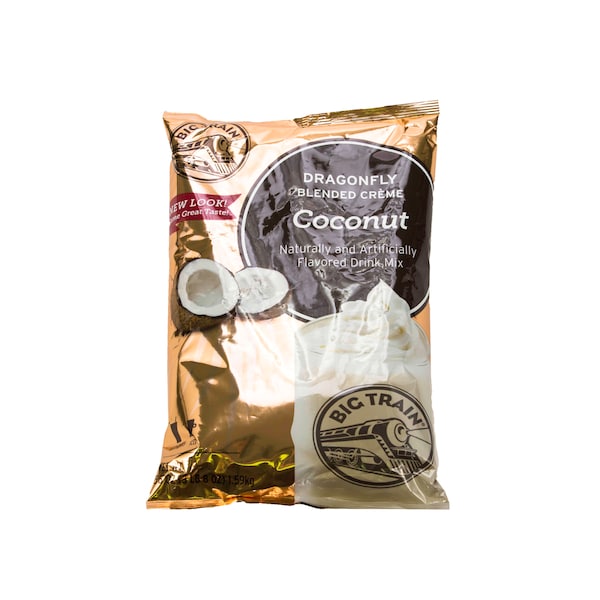 Big Train Big Train Dragonfly Coconut Blended Creme Drink Mix 3.5lbs, PK5 - BT.656110