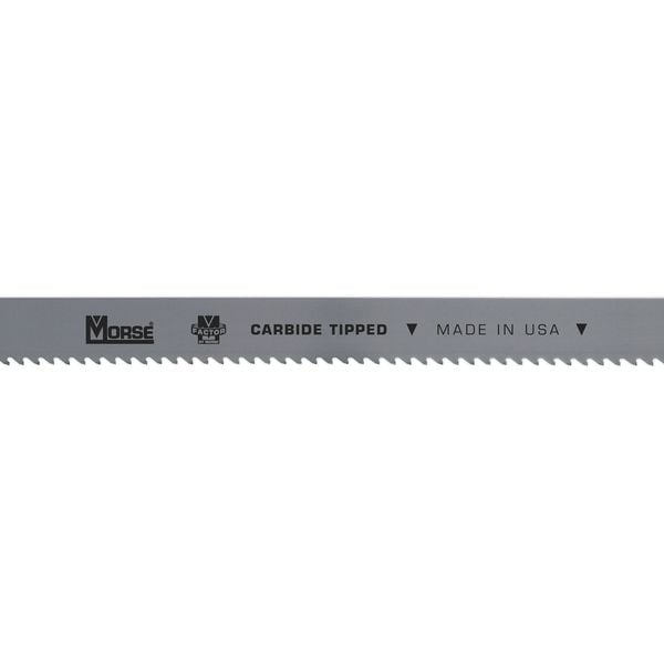 Morse Band Saw Blade, 15 ft. L, 1-1/2" W, 2/3 TPI, Carbide, 0.050" Thick - 15' ZCTNGP23