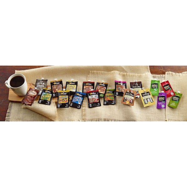 Mars Drinks Coffee, Morning Roast, Morning Blend, Pouch, Regular, 100 PK - A182