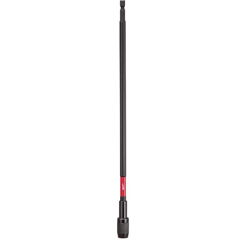 Sostenedor de brocas magnético con bloqueo de impacto Milwaukee SHOCKWAVE de 12 pulgadas - 48-32-4533