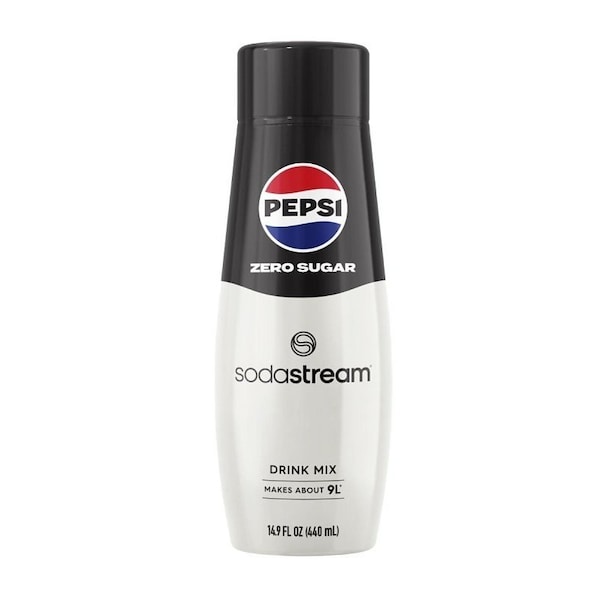Sodastream Zero Sugar Beverage Mix, Water, Pepsi, 14.9 fl-oz Bottle - 1924202011