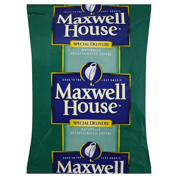 Maxwell House Coffee Special Delivery Decaffeinated Ground Coffee 1.5 oz., PK42 - 10043000885915
