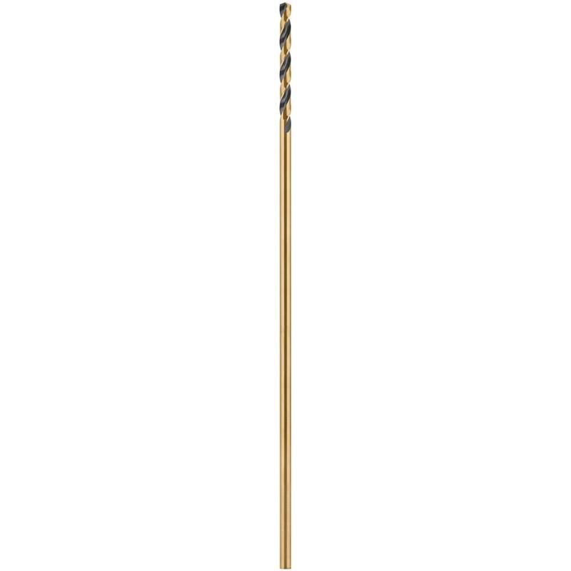Broca helicoidal negra y dorada de 1/4 pulgadas x 12 pulgadas - DW1606 de DEWALT