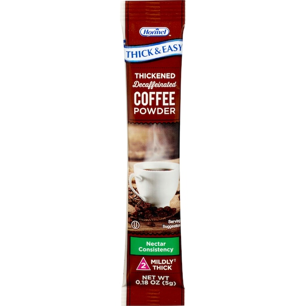 Hormel Healthlabs Instant Thickened Coffee Mix Clear- Nectar - IDDSI Level 2, PK72 - 81331