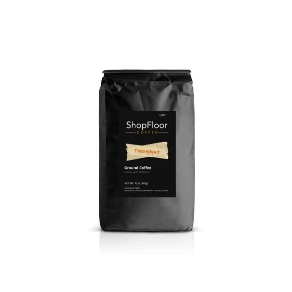 Shopfloor Coffee Throughput, light roast, whole bean coffee, 12oz - SFC-THRPT-WB-12OZ