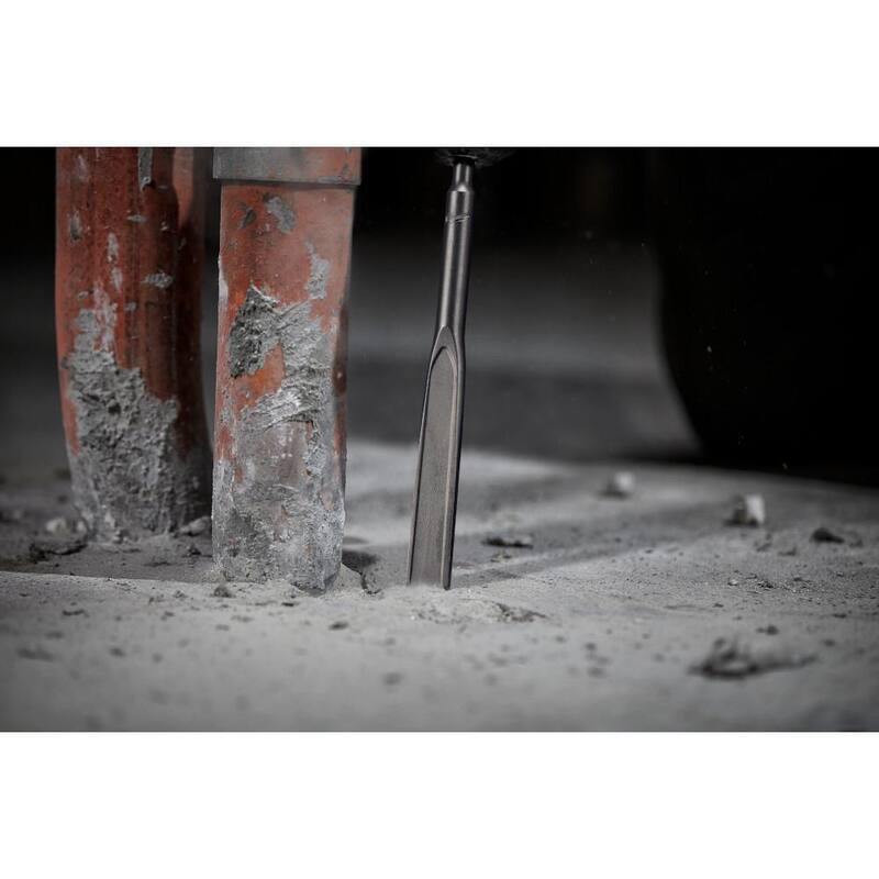 Martillo de cincel plano Milwaukee 3/4 pulg. x 10 pulg. SLEDGE SDS-PLUS - 48-62-6052.