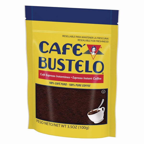 Folgers Cafe Bustelo Instant Coffee, Espresso, 3.5 oz Packet - FOL11167