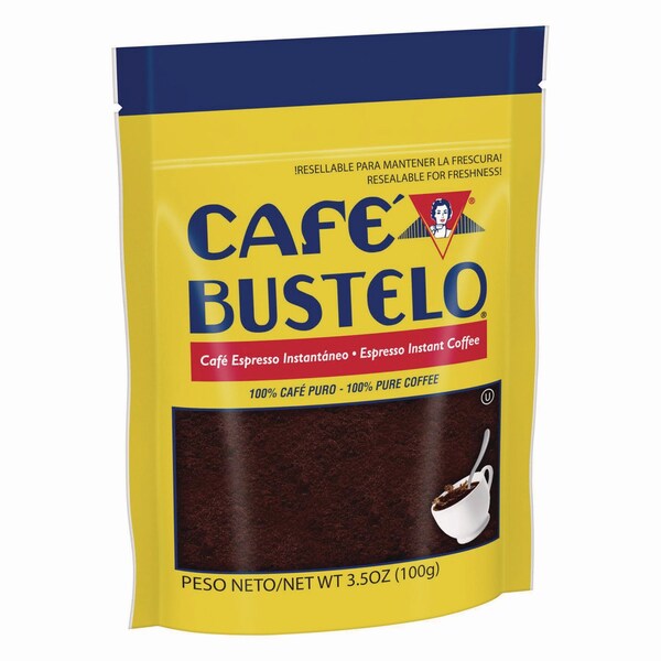 Folgers Cafe Bustelo Instant Coffee, Espresso, 3.5 oz Packet - FOL11167