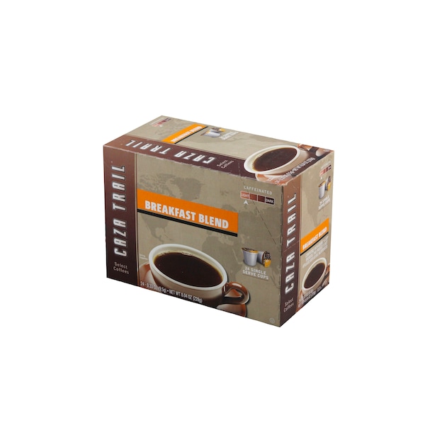 Caza Trail Caza Trail Single Cup Breakfast Blend Coffee, PK96 - 0A369834221