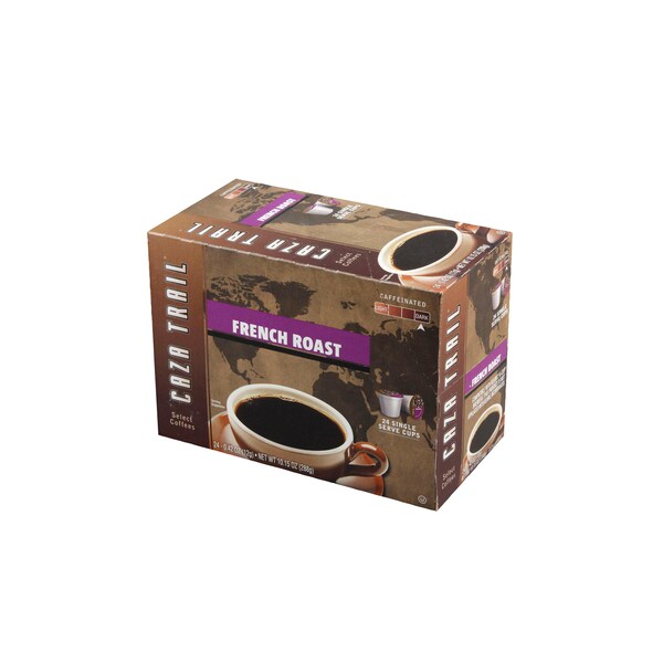 Caza Trail Caza Trail Single Cup French Roast Coffee, PK96 - 0A369874221