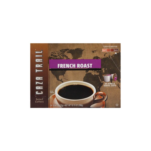 Caza Trail Caza Trail Single Cup French Roast Coffee, PK96 - 0A369874221