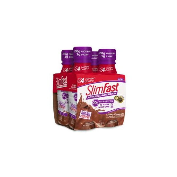 Slimfast Advanced Nutrition RTD Creamy Milk Chocolate Shake 11 oz., PK12 - 74008