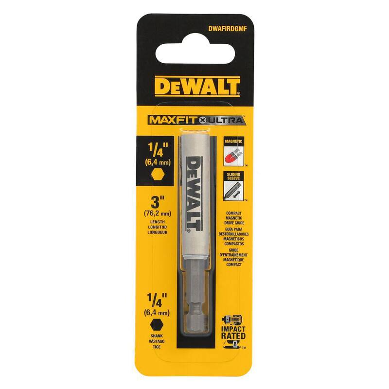 DEWALT MAXFIT ULTRA 3 pulgadas x 1/4 pulgadas Destornillador de Impacto - DWAFIRDGMF