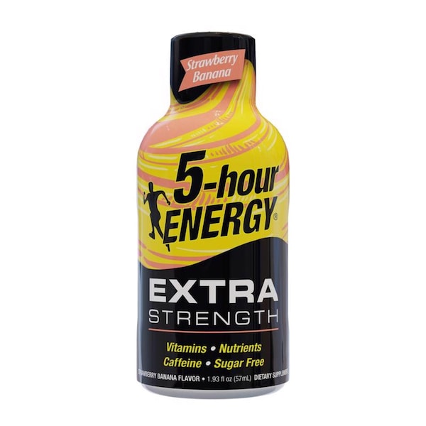 5 Hour Energy 5-hour Energy Extra Strength Sugar Free Strawberry/Banana Energy Shot 1.93 oz - 786127