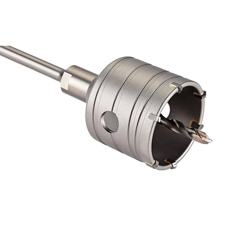Broca de núcleo de carburo para albañilería de 4-3/8 pulgadas SDS-PLUS de Milwaukee- 48-20-5255