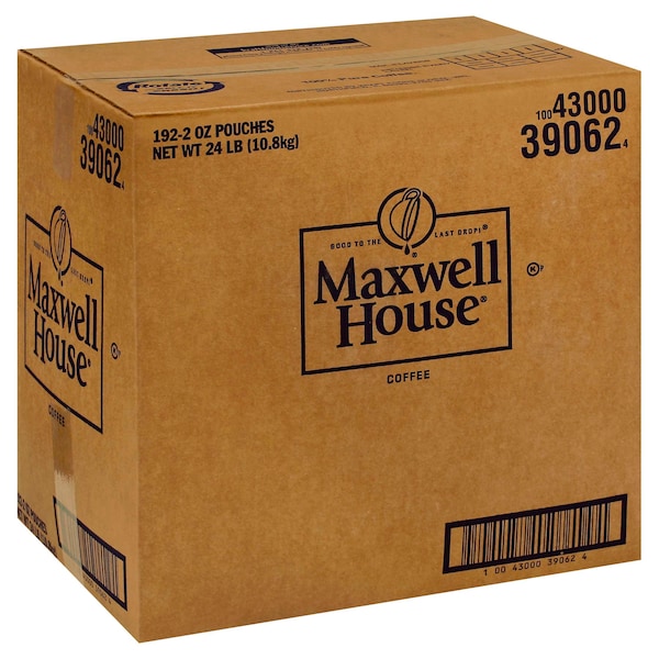 Maxwell House Maxwell House Coffee Regular Ground Coffee 2 oz., PK192 - 10043000390624