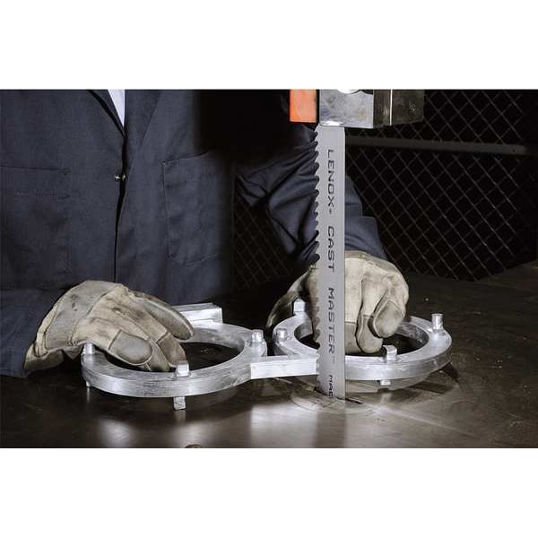 Lenox Band Saw Blade, 20 ft. 6" L, 1" W, 2/3 TPI, Carbide Tipped Bi-Metal, 0.035" Thick - 1800184