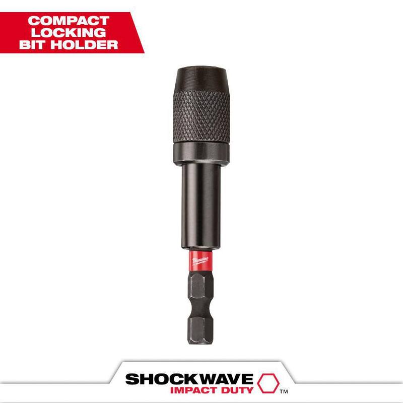 Milwaukee SHOCKWAVE Impact Duty 2-7/8 pulgadas Soporte de brocas con bloqueo - 48-32-4531