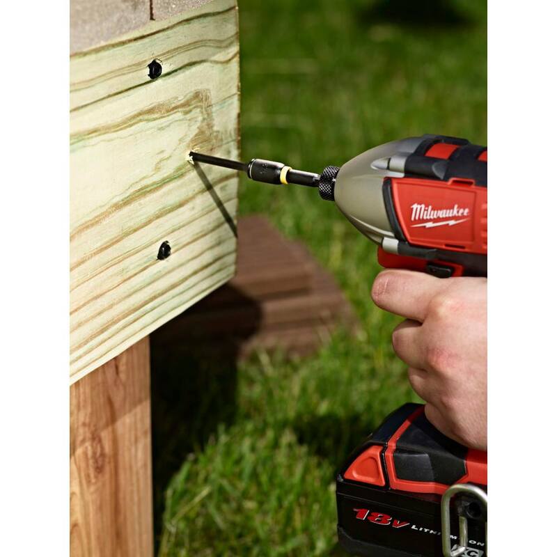 Milwaukee SHOCKWAVE Impact Duty Alloy Steel Magnetic Insert Nut Driver (Juego de 5 piezas) - 49-66-4563