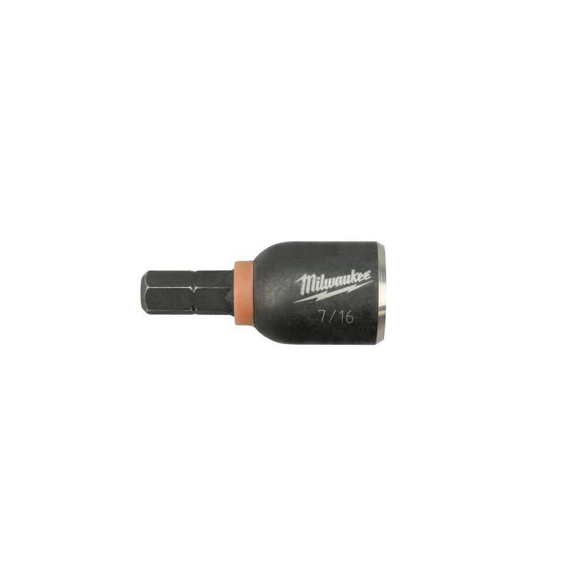 Milwaukee SHOCKWAVE Impact Duty Alloy Steel Magnetic Insert Nut Driver (Juego de 5 piezas) - 49-66-4563