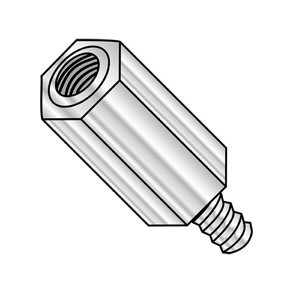Zoro Select 6-32X9/16 No 5/16 Hex M-F Standoffs Aluminum, 1000Pk - 310906HMA