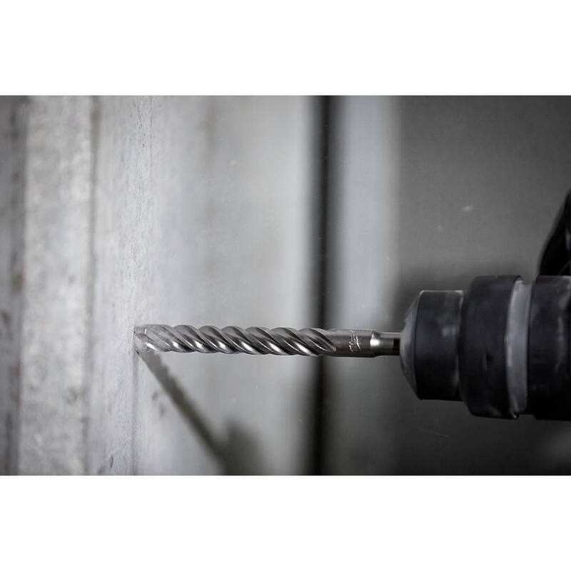 Broca de carburo SDS-PLUS de 4 puntas de Milwaukee de 3/4 pulg. x 18 pulg. - 48-20-8320