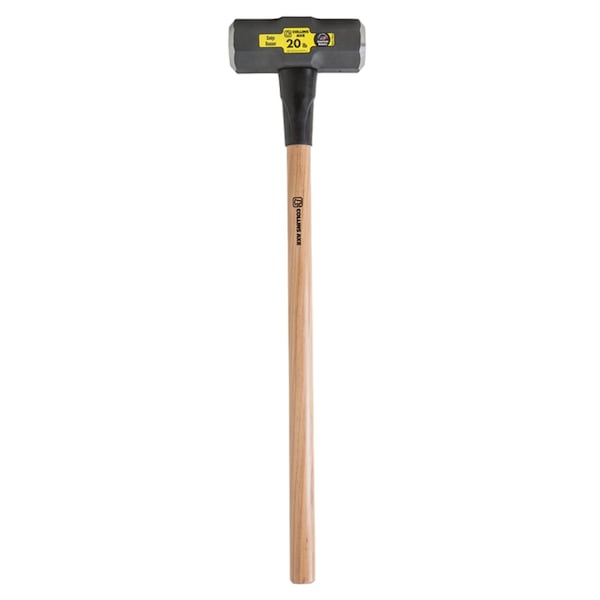 Collins Axe 20 lb Steel Double Face Sledge Hammer 36 in. Hickory Handle - MD-20H-C/32430