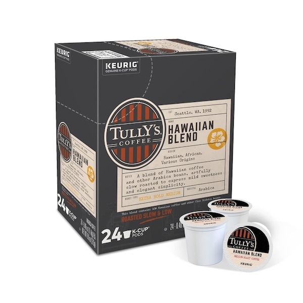 Keurig Keurig Tullys Hawaiian Blend Coffee K-Cups 24 pk - 5000330091