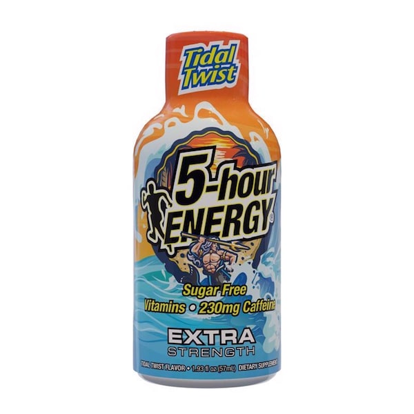 5 Hour Energy 5-hour Energy Tidal Twsit Sugar Free Tidal Twist Energy Shot 1.9 oz - 776180