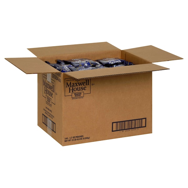 Maxwell House Maxwell House Coffee Master Blend Ground Coffee 1.7 Once, PK144 - 10043000393649