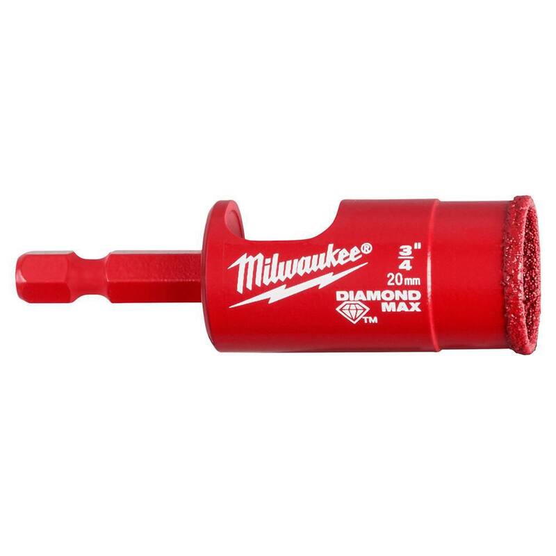 Milwaukee 3/4 pulgadas Diamond Max Hole Saw - 49-56-0515
