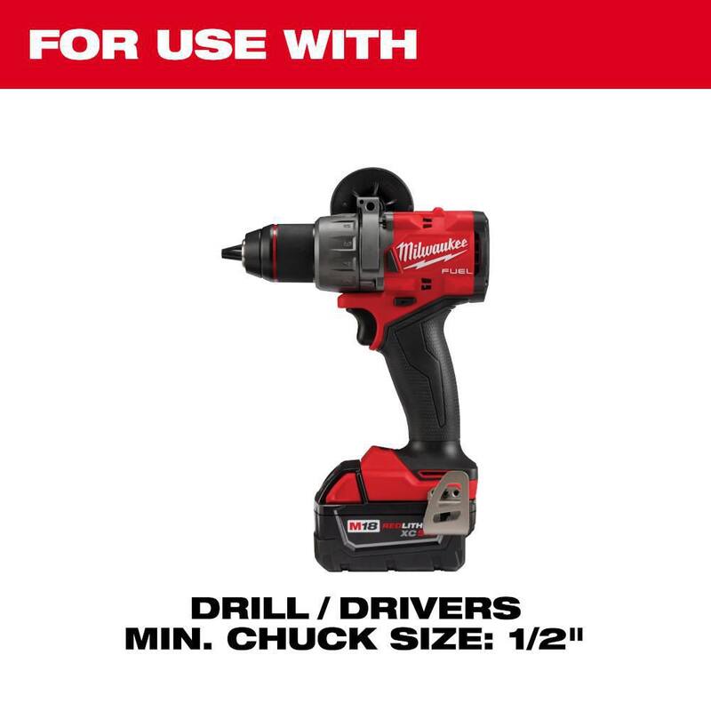 Broca de inicio retráctil Milwaukee con árbol grande para sierras de perforación Diamond Plus - 49-56-7135