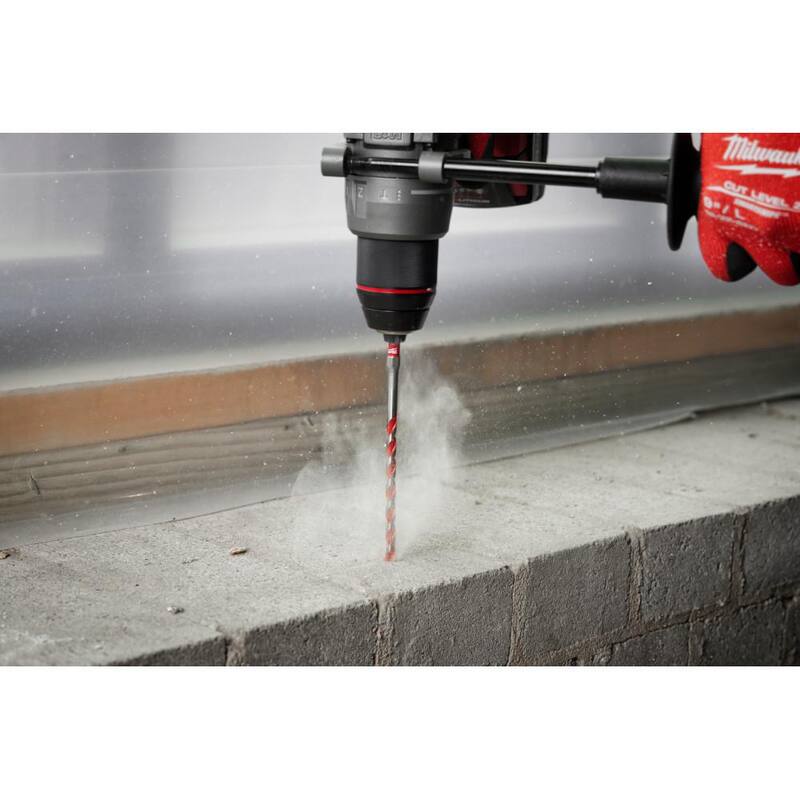 Kit de brocas para taladro de martillo de carburo Shockwave de Milwaukee (7 piezas) - 48-20-9052