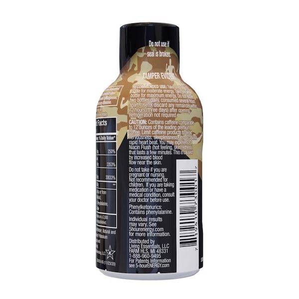 5 Hour Energy 5-hour Energy Extra Strength Sugar Free Sour Apple Energy Shot 1.93 oz - 738126