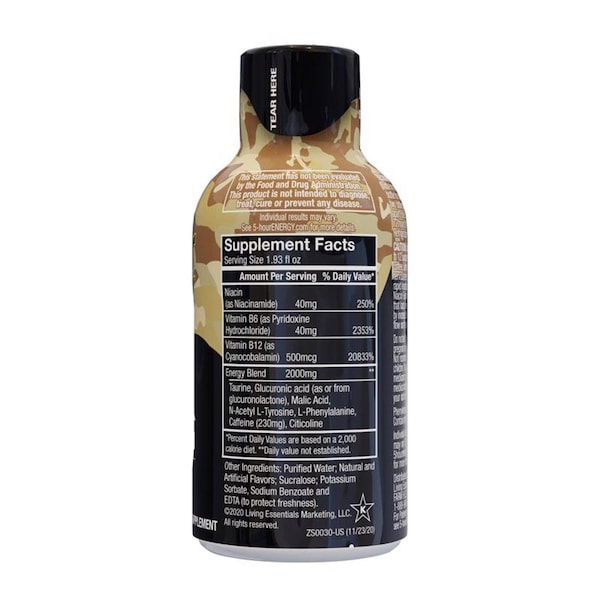 5 Hour Energy 5-hour Energy Extra Strength Sugar Free Sour Apple Energy Shot 1.93 oz - 738126