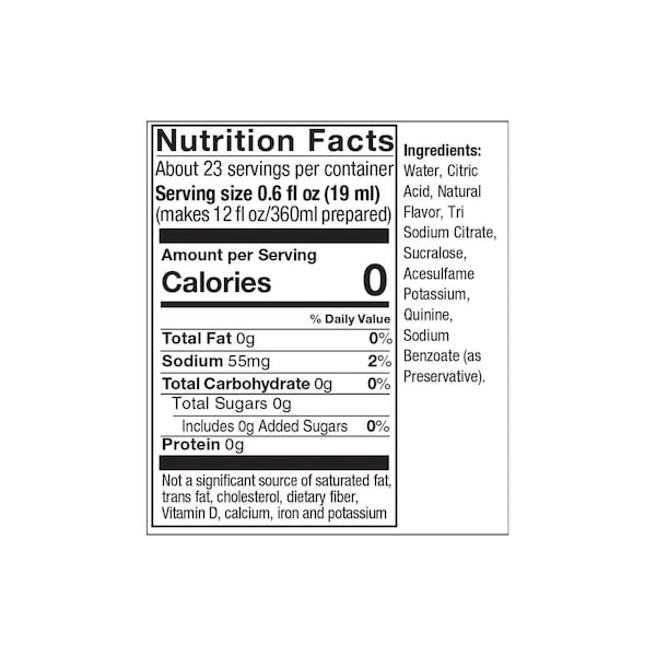 Sodastream SodaStream Diet Tonic Soda Mix 14.8 oz 1 pk - 1424207011