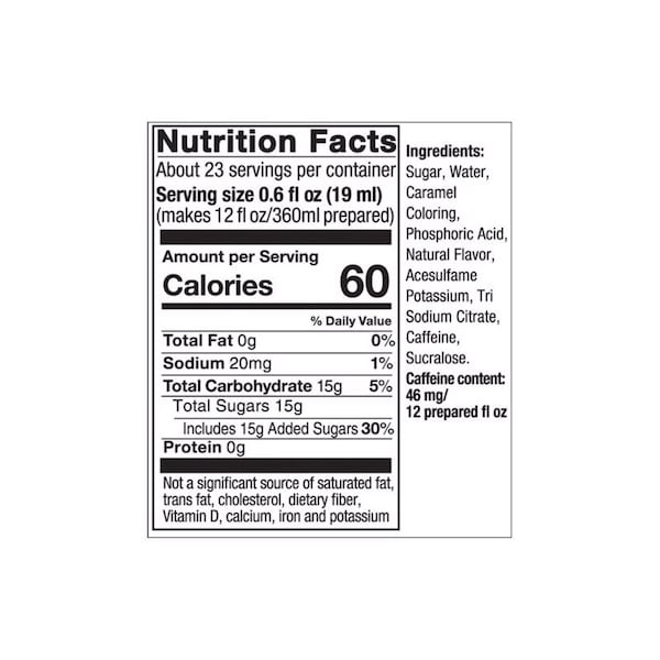 Sodastream SodaStream Cola Soda Mix 14.8 oz 1 pk - 1424220011