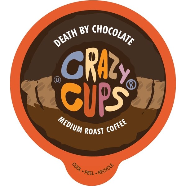 Crazy Cups Crazy Cups Flavored Coffee Death by Chocolate, 22 ct - WM-CC-DBC-22