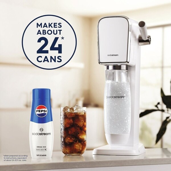 Sodastream Beverage Mix, Water, Pepsi, 14.9 fl-oz Bottle - 1924201011