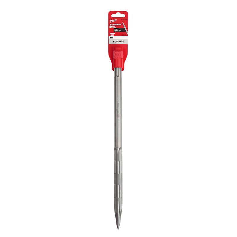 Milwaukee 16 pulgadas SLEDGE SDS-MAX puntero para cincel de pala - 48-62-4250