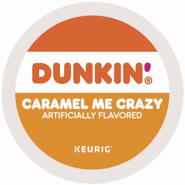 Dunkin K-Cup Pods, Caramel Me Crazy, 22PK - 5000364900
