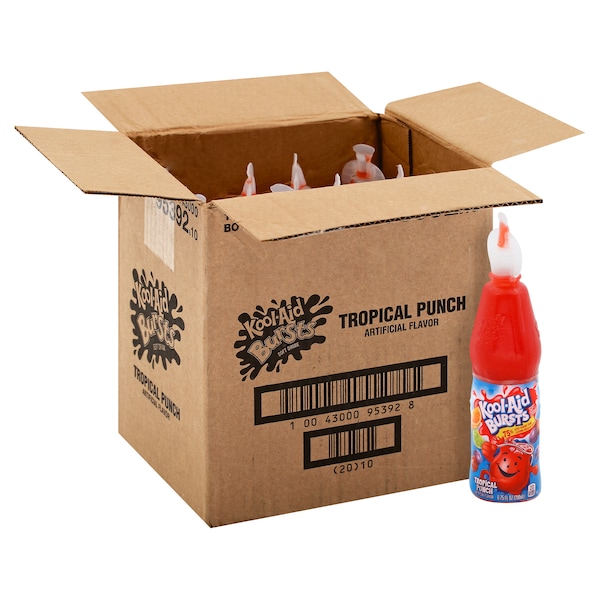 Kool-Aid Beverage Kool-Aid Burst Tropical Punch 6.75 fl. oz., PK12 - 10043000953928